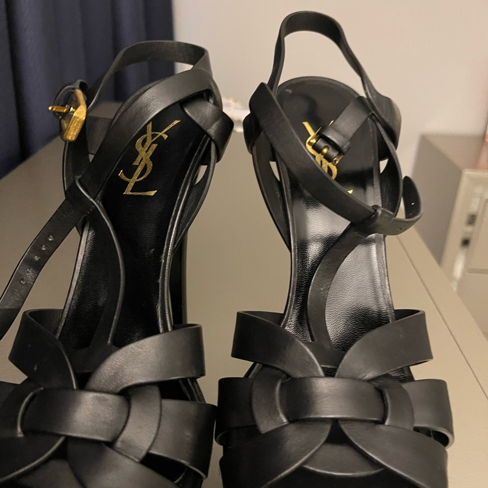 YSL sandals heels